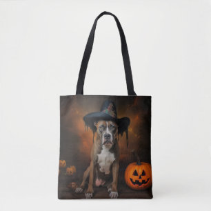 Bolsa Tote Abóboras assustadoras de Halloween do Staffordshir