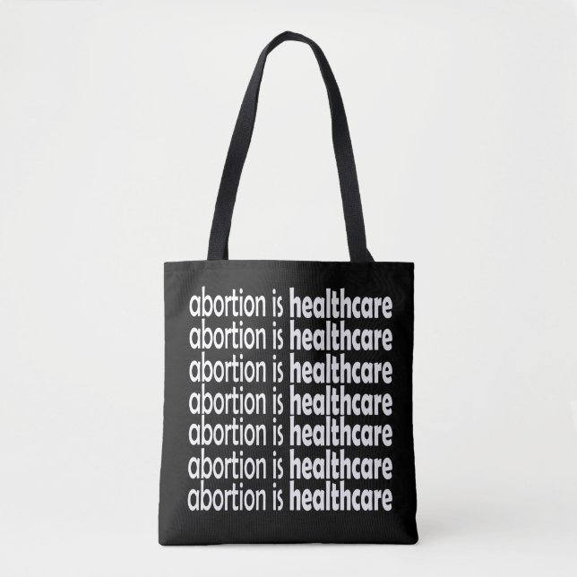 Bolsa Tote aborto é saúde (Frente)