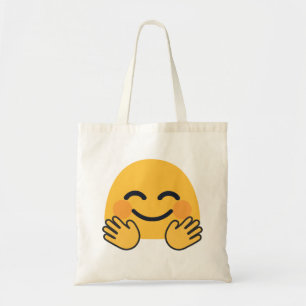 Bolsa Tote Abraçando Emoji