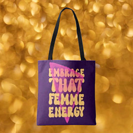 Bolsa Tote Abrace Essa Energia Femme