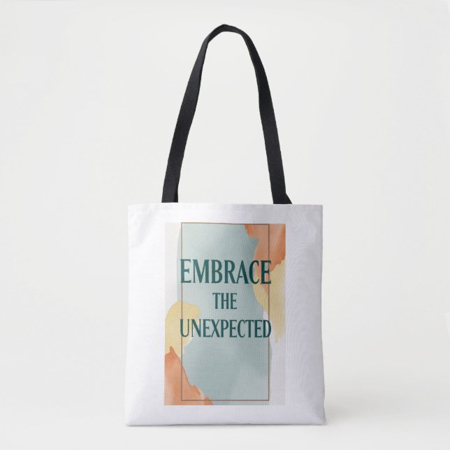 Bolsa Tote Abrace o Inesperado opção 2 (Frente)