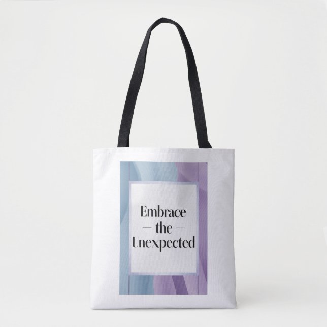 Bolsa Tote Abrace o Inesperado opção 3 (Frente)