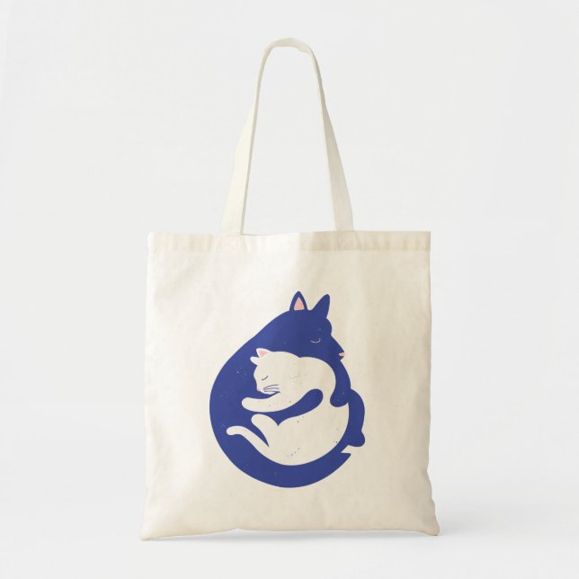 Bolsa Tote Abraço de Animais de Companhia (Frente)