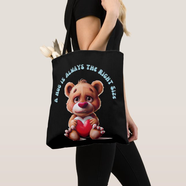 Bolsa Tote  Abraços de Urso de Pelúcia (Close Up)
