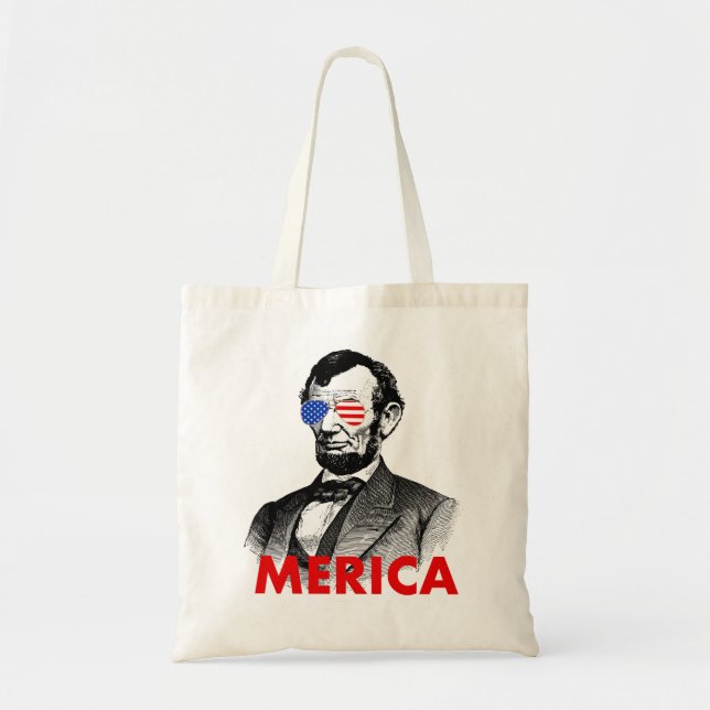 Bolsa Tote abraham lincoln mica (Frente)