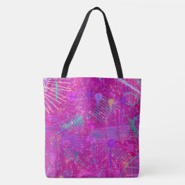 Bolsa Tote Abstract Art: A Real Personality