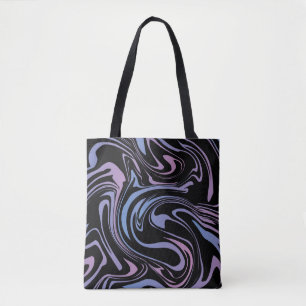 Bolsa Tote Abstract background. Liquid marble. Background flu
