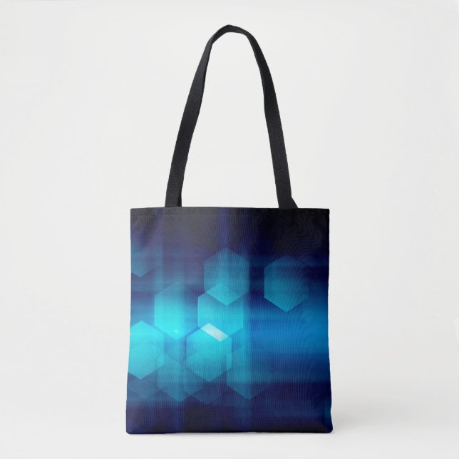 Bolsa Tote abstract backgrounds, Abstract matrix like backgro (Frente)