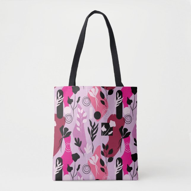 Bolsa Tote Abstract Botanics (Frente)