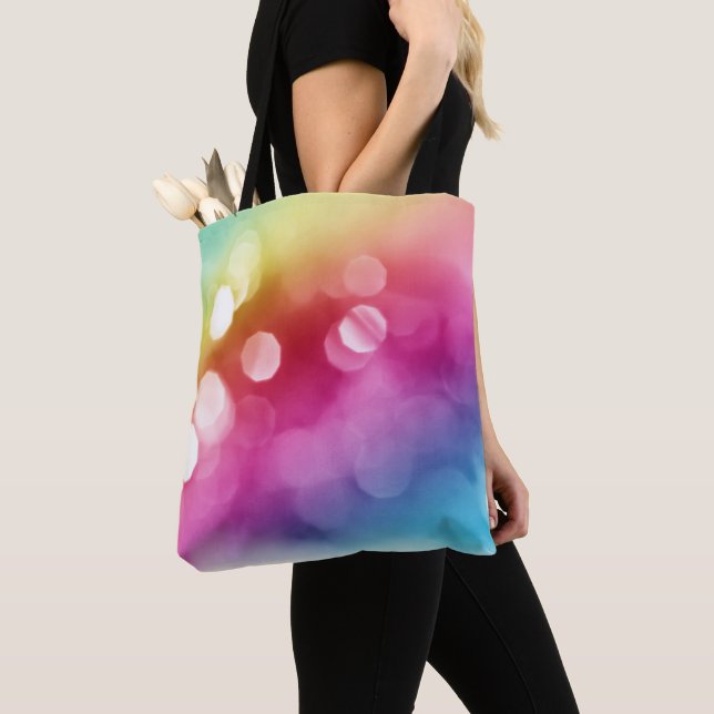 Bolsa Tote Abstract Glow (Close Up)