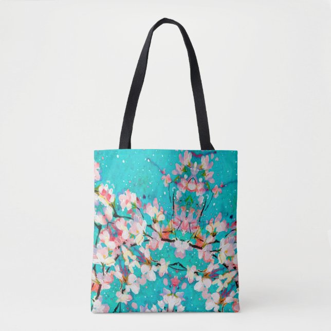Bolsa Tote Abstract pattern colorful background (Frente)