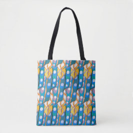 Bolsa Tote Abstract pattern seamless illustration 2