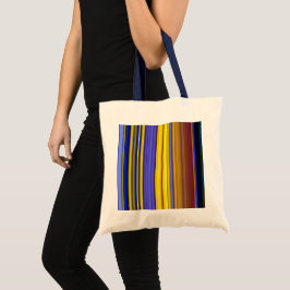 Bolsa Tote Abstract Stripes Design 1