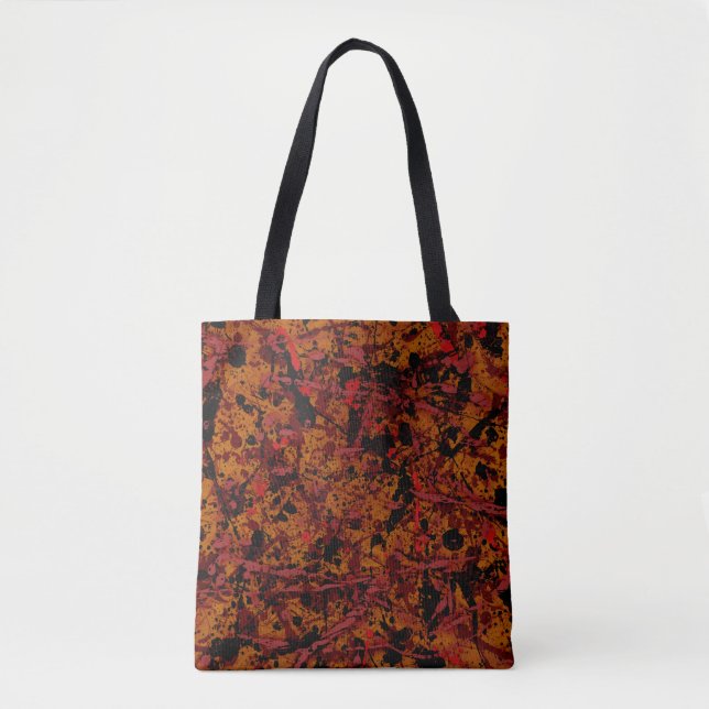 Bolsa Tote Abstrata Commotion No. 1 (Frente)