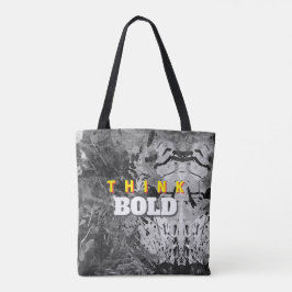 Bolsa Tote Abstrata PENSE OUSADO