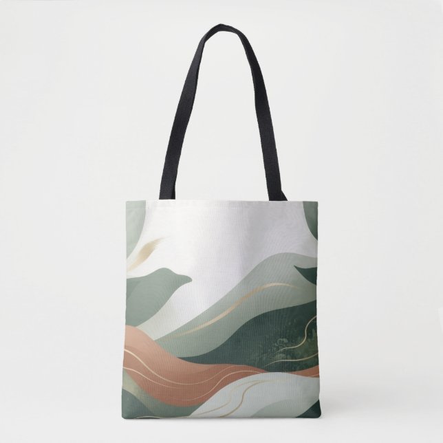 Bolsa Tote Abstrato (Frente)