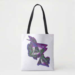Bolsa Tote Abstrato Art em um