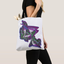 Bolsa Tote Abstrato Art em um