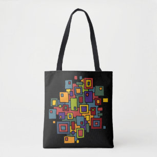 Bolsa Tote Abstrato ART - MAPA CIDADE II