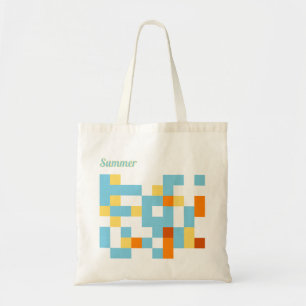 Bolsa Tote Abstrato Art Tote Bag - Verão