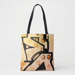 Bolsa Tote Abstrato Arte russa