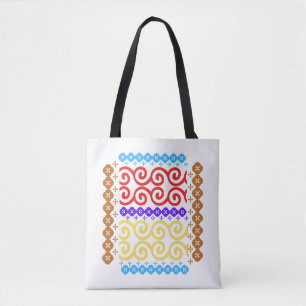 Bolsa Tote Abstrato Batik2