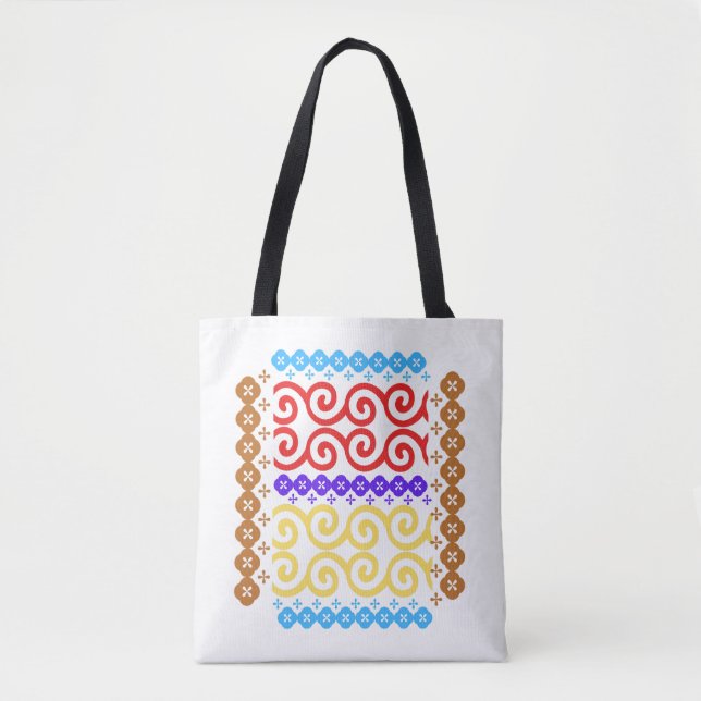 Bolsa Tote Abstrato Batik2 (Frente)