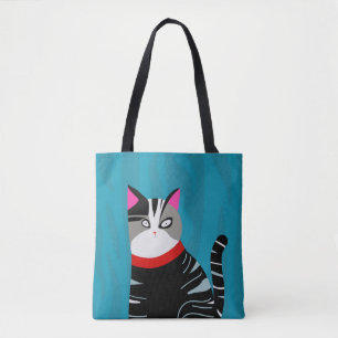 Bolsa Tote Abstrato Cat