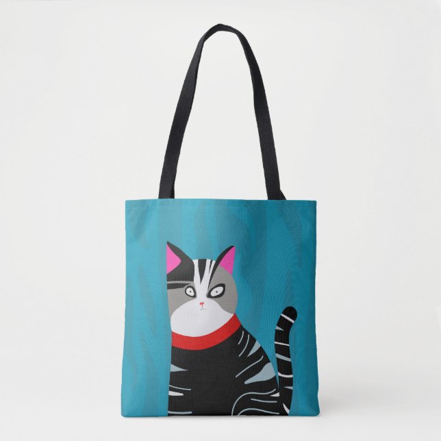 Bolsa Tote Abstrato Cat (Frente)