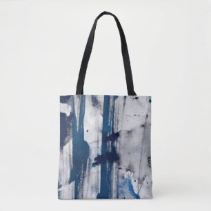 Bolsa Tote Abstrato d aquarela no papel. Textura artística co