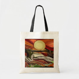 Bolsa Tote Abstrato de Arte do Sudoeste do Céu