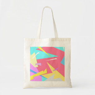 Bolsa Tote Abstrato de Cores de Pastel de Vibes Positivas