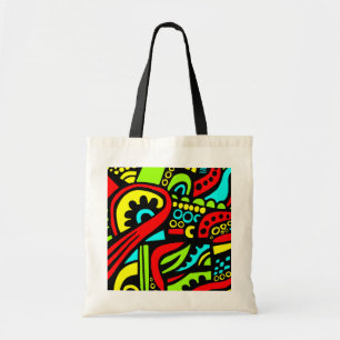 Bolsa Tote Abstrato de desenho