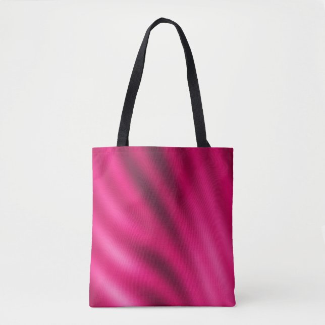 Bolsa Tote Abstrato de Gradiente Crimson (Frente)
