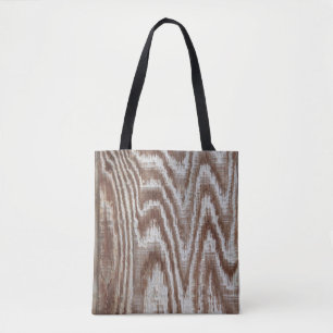 Bolsa Tote Abstrato de madeira