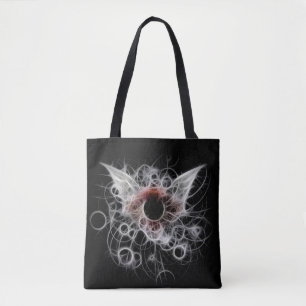 Bolsa Tote Abstrato de Olho Asas