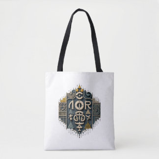 Bolsa Tote Abstrato Geométrico