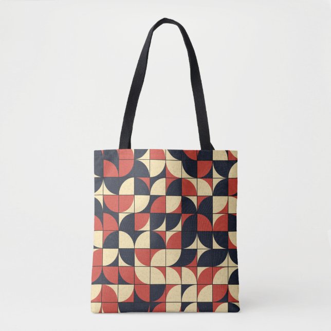 Bolsa Tote Abstrato geométrico: arte computacional. (Frente)