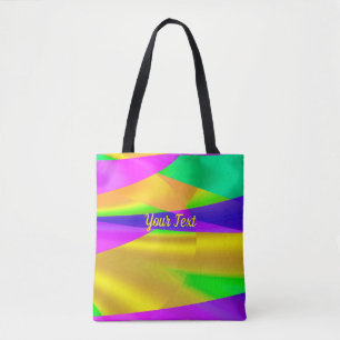 Bolsa Tote Abstrato Geométrico de Joy MultiColor