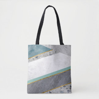Bolsa Tote Abstrato Geométrico Moderno