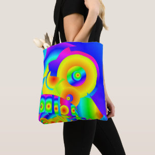 Bolsa Tote Abstrato Girassóis