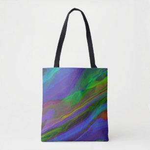 Bolsa Tote Abstrato Marble - Exemplo Colorido
