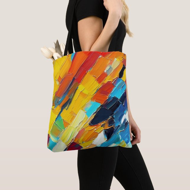 Bolsa Tote Abstrato moderno (Close Up)