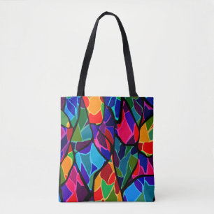 Bolsa Tote Abstrato multicolor