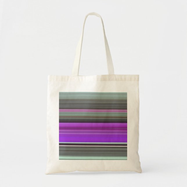 Bolsa Tote Abstrato nº 1: Roxo e cinza (Frente)