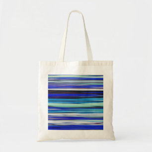 Bolsa Tote Abstrato nº 2: borrão azul