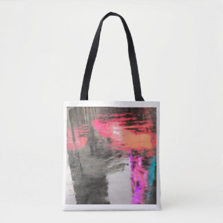 Bolsa Tote Abstrato no saco