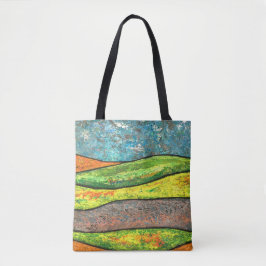 Bolsa Tote Abstrato Paisagem