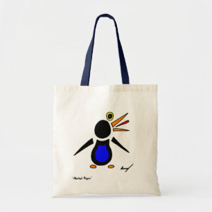 Bolsa Tote Abstrato Penguin Tote Bag