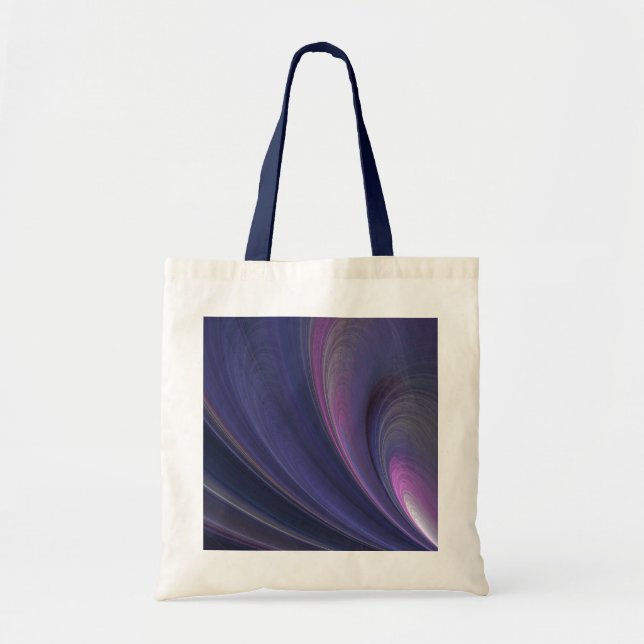 Bolsa Tote Abstrato Rainbow Swirl Toe Bag (Frente)